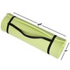 Wakeman Extra-Thick Yoga Mat - Durable Non-Slip Foam Workout Mat with Carrying Strap Green 80-5136-GREEN